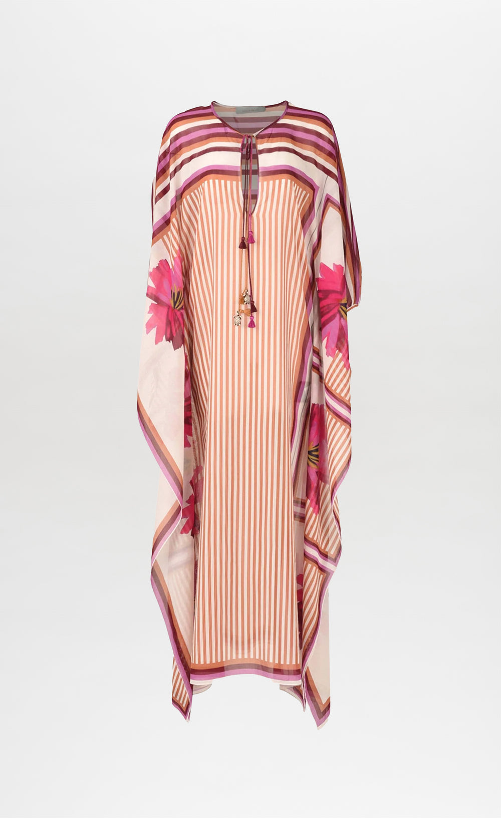 Caftan Magel Magenta Floral