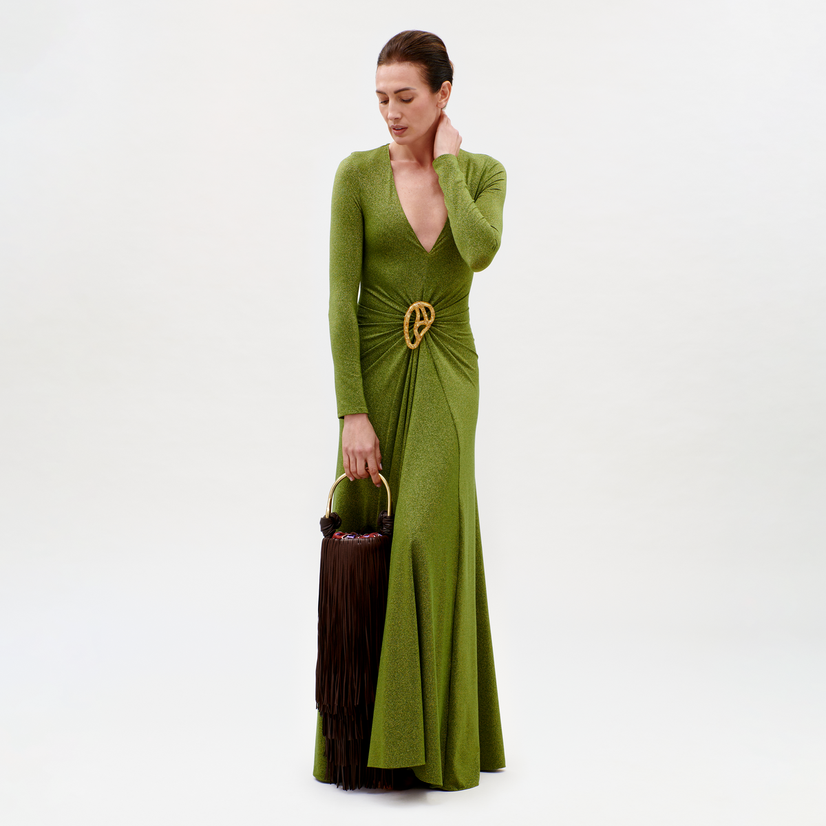 12_MelanyDress_Green_HOLIDAYCAPSULE2026_FRONT