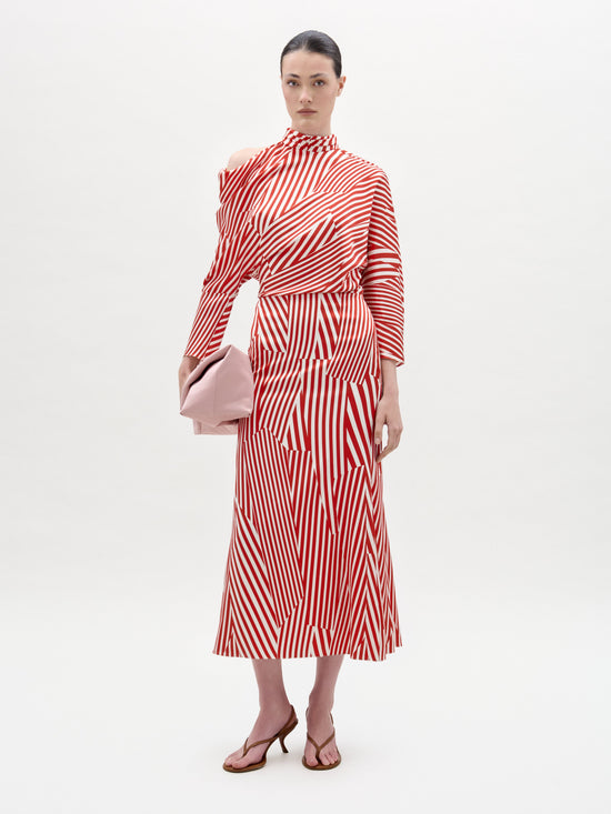 36___Lisa_Dress___Multi_Directional_Red_Stripes___PRE_SPRING_2026_FRONT