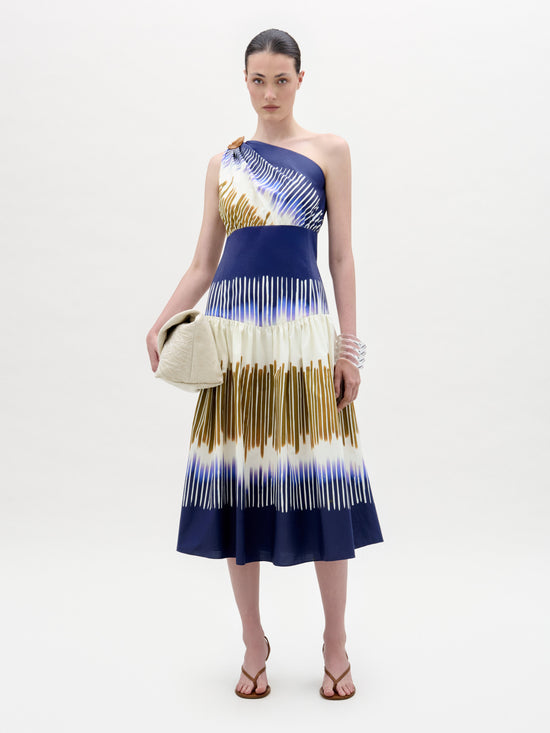 70___Catalina_Dress___Navy_Mustard_Abstract___PRE_SPRING_2026_FRONT