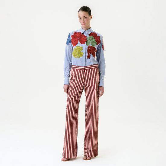 76UllaPant-BurgundyStripes_FRONT_PRE-SPRING2027_1_a07e7075-796a-4f00-9074-b2e7cb9b1c84