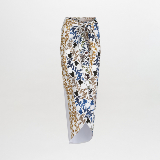 PatmosPareoSkirt-MultiSepiaFloral