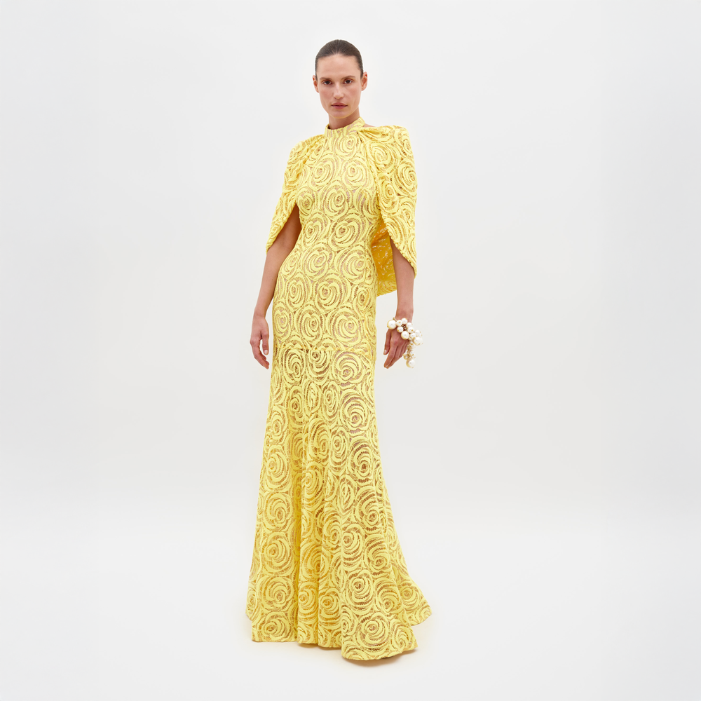 Vestido Salvina Tuscany Yellow